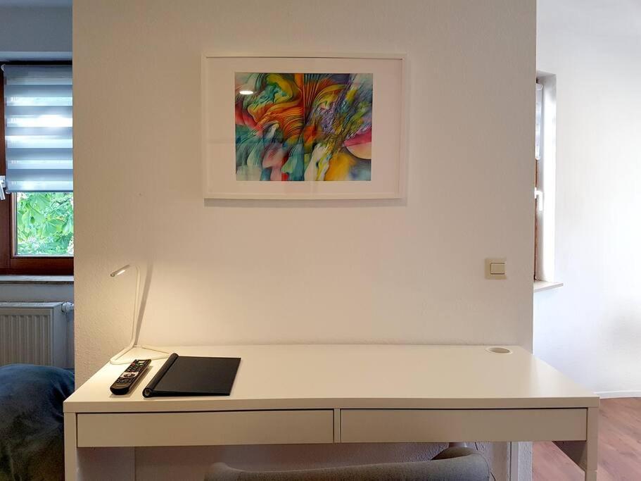 Designer Wohnung Schloessle 2 Steinenbronn Bagian luar foto