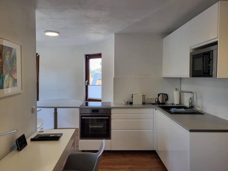 Designer Wohnung Schloessle 2 Steinenbronn Bagian luar foto