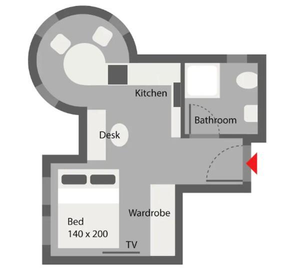 Designer Wohnung Schloessle 2 Steinenbronn Bagian luar foto